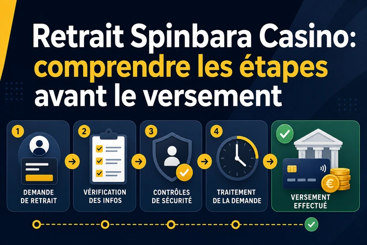 Retrait Spinbara Casino: comprendre les étapes avant le versement
